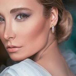 Stella Grace 14k Gold Multicolor Sapphire Hoop Earrings 5 Stella Grace 14k Gold Multicolor Sapphire Hoop Earrings -Stella Grace Sales unnamed file 8380