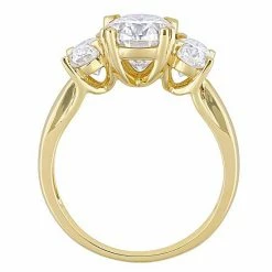 Stella Grace 10k Gold Lab-Created Moissanite 3-Stone Engagement Ring -Stella Grace Sales unnamed file 84