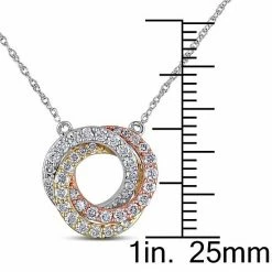 Stella Grace 10k Gold 1/2 Carat T.W. Diamond Swirl Necklace 8 Stella Grace 10k Gold 1/2 Carat T.W. Diamond Swirl Necklace -Stella Grace Sales unnamed file 8701