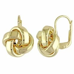 Stella Grace 10k Gold Love Knot Earrings
