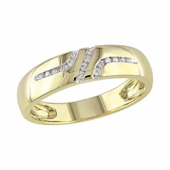 Stella Grace 10k Gold 1/10 Carat T.W. Diamond Band 1 Stella Grace 10k Gold 1/10 Carat T.W. Diamond Band