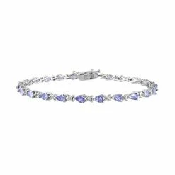 Stella Grace Tanzanite Sterling Silver Bracelet