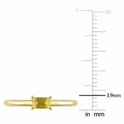 Stella Grace 10k Gold Yellow Sapphire Stackable Ring 17 Stella Grace 10k Gold Yellow Sapphire Stackable Ring -Stella Grace Sales unnamed file 992